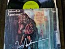 IAN ANDERSON AUTOGRAPHED SIGNED AQUALUNG JETRO TULL COVER W LP FRAMED COA
