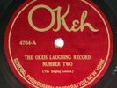1923 The OKEH LAUGHING RECORD Number Two PADERWESKI Minuet In G Violin 78 # 4764