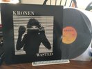 KRONEN LP WASTED AZRA RECORDS 1986 INDIE HAIR  METAL NM/EX