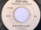 THE JIMMY HENDRIX EXPERIENCE - Let Me Light Your Fire - RARE COSTA RICA 45
