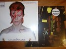 DAVID BOWIE - ALADDIN SANE ZIGGY STARDUST - COLOURED GOLD AND SILVER VINYL 45TH