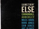 Cannonball Adderley - Somethin' Else LP - Blue Note BLP 1595 Mono RVG Ear NY USA