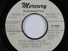 Crossover Soul 45 JERRY BUTLER Never Give You Up MERCURY one sided acetate HEAR