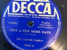 Decca 5632 CARTER FAMILY 