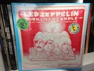 LED ZEPPELIN LP burn like a candle SPLATTER