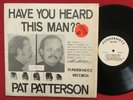 PAT PATTERSON   HAVE YOU HEARD THIS MAN LP  RARE NC COMEDY WKIX RADIO DJ WQDR