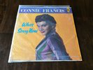 CONNIE FRANCIS: Who's Sorry Now LP / 33 RPM / E3686 Yellow MGM / EX in Shrink