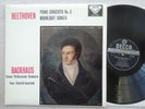 BACKHAUS - DECCA SXL 2190 ED2 - BEETHOVEN - PIANO CONCERTO N.3 / MOONLIGHT
