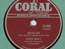 1958 ROCK 'N ROLL 78 : BUDDY HOLLY ON CORAL CANADA 61985 IN E CONDITION
