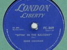 ROCK 'N ROLL 78 : EDDIE COCHRAN ON LONDON LIBERTY CANADA FC.369 IN E- CONDITION