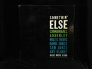 Cannonball Adderley-Somethin' Else-Blue Note 1595-WEST 63RD DG RVG EAR VERY NICE
