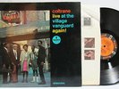 COLTRANE-LIVE AT VILLAGE VANGUARD AGAIN ON IMPULSE JAZZ LP-VG++