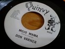 Don Varner - Mojo Mama (EX) U.S. Quinvy 8002 1970's unofficial northern