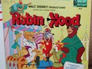 Walt Disney Robin Hood Vinyl  Record & Booklet