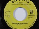 Northern Soul Popcorn 45 GIL BERNAL To Make A Big Man Cry RCA VICTOR promo HEAR
