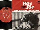 JIMI HENDRIX EXPERIENCE HEY JOE & STONE FREE NORWAY 45+PS 67 MOD FREAKBEAT PSYCH