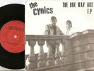 THE CYNICS THE ONE WAY OUT EP DON`T GIVE IN (FIGHT TO WIN) 45+PS `85 MOD REVIVAL