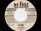 RARE DOOWOP-BILL ROBINSON/QUAILS-DELUXE 6074-OH SUGAR/LOVE OF MY LIFE-(BIO PROMO