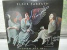 *****BLACK SABBATH SIGNED LP HEAVEN AND HELL 4 MUSICIANS 1980*****