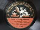 78rpm rare STELLA CONCERT RECORD - DYGAS & OSTROWSKI sing CRUCIFIX (Faure)