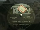 Rich-R-Tone 418 Stanley Brothers MOLLY AND TENBROOK 78rpm E