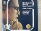 B646 LEON FLEISHER BEETHOVEN THE 5 PIANO CONCERTOS SZELL 4 x LP CBS STEREO