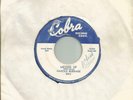 HAROLD BURRAGE *Messed Up / I Don't Care Who Knows* 1957 Vinyl Cobra 45rpm