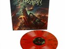 LP SUFFOCATION - PINNACLE OF BEDLAM - ORANGE - GREY - GREEN SPLATTER