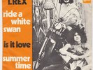 T REX Ride A White Swan RARE Denmark 45 TYRANNOSAURUS REX Marc Bolan STUNNING