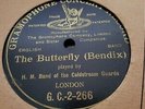H.M COLDSTREAM GUARDS THE BUTTERFLY (BENDIX) GRAMOPHONE CONCERT G.C-2-266