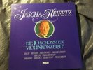 HEIFETZ 6LP Famous Violin CONCERTOS Bach Mozart Bruch Brahms RCA MINT