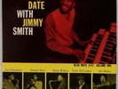 JIMMY SMITH: A Date With US Blue Note 1547 Hank Mobley Jazz LP 9M RVG EAR NM-