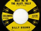 BILLY BROWN 45 Meet Me in the Alley.../I Wanted You COLUMBIA rockabilly lc573