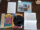 johnny Halliday CLUB DIAL RARE ENVELOPPE+ FLYER +VINYLE SOUPLE 1984