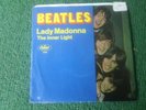 The Beatles...Lady Madonna..The Inner Light...45 w/ fan club application