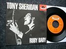 TONY SHERIDAN/Beat Brothers rare Polydor Single RUBY BABY/WHAT`D I SAY (Beatles)