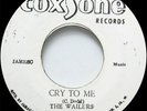 The Wailers CRY TO ME / Hugh Godfrey MY TIME Rare COXSONE 45