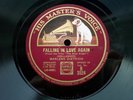 CLASSIC MARLENE DIETRICH 78 RPM FALLING IN LOVE AGAIN (BLUE ANGEL)1930 HMV B3524