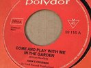 JOHN'S CHILDREN - COME AND PLAY WITH ME IN THE GARDEN - 1967 German Polydor 7