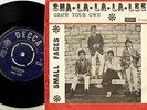 SMALL FACES SHA-LA-LA-LA-LEE & GROW YOUR OWN DANISH PS+45 1965 FREAKBEAT MOD JAM