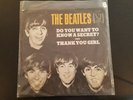 The Beatles-Do You Want To Know A Secret/Thank You Girl-Vinyl 45w/Picture Sleeve