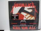 METALLICA  KILL EM ALL - HALF SPEED MASTERED -45 RPM -MOBILE FIDELITY