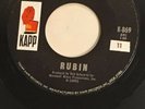 Rubin You’ve Been Away 1967 Northern Soul on Kapp K-869 VG++ Original 45
