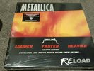 Metallica Reload White Vinyl 45RPM Metclub 4 LP SEALED /100 RARE 2010