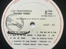 LOS PRISIONEROS - Pateando Piedras - RARE GUATEMALA RADIO PROMO LP