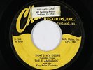 Doo-Wop/R&B 45 - Flamingos - That's My Desire - Chance - mp3