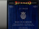HERMANN SCHERCHEN - BACH MASS IN B MINOR WESTMINSTER STEREO AUDIOPHILE WST 304