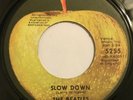 THE BEATLES / SLOW DOWN - MATCHBOX / APPLE ALL RIGHTS REISSUE 1975