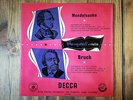 Decca LXT2904 - Mendelssohn & Bruch- Violin Concertos - CAMPOLI - BEINUM - KISCH