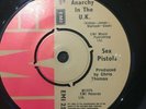 SEX PISTOLS - ANARCHY IN THE UK - DAVE GOODMAN - EMI COMPANY SLEEVE PUNK RARE